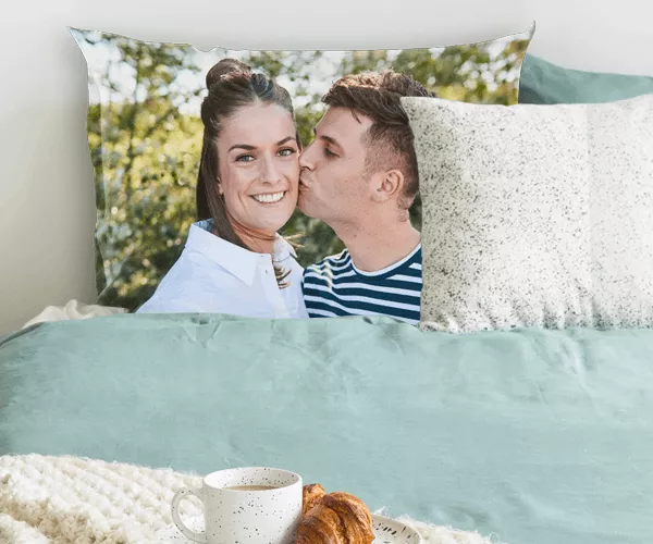 Kussensloop met foto