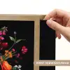 Boeket - Veldbloemen - Vaas Light Box met batterij (Wandlamp) middel -USP_websiteprintNL