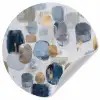 Abstract - Goud - Vormen Wandcirkel behangsticker klein -3d