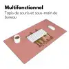 Illustratie - Bankje - Personen - Minimalistisch Muismat XXL klein -zsfeer4_frans
