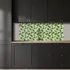 Keramiek -  Structuur - Groen - Wit keuken achterwand 2 middel 871 -sfeer1