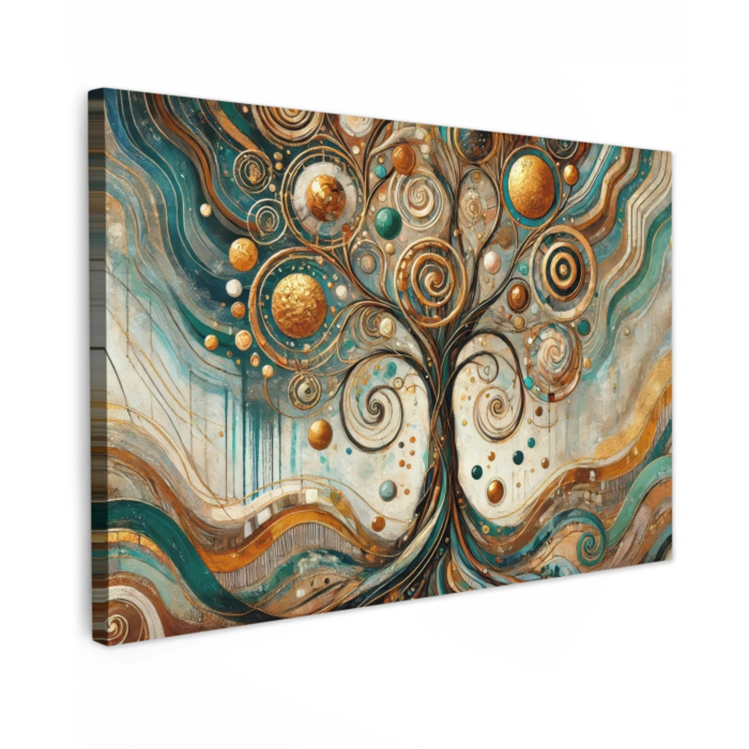 Canvas schilderij - Levensboom - Boom - Abstract - Modern | Topdoek.nl