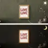 Love - Rood - Tekst Light Box met kabel (Wandlamp) klein -sfeer3