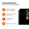 Boeket - Romantisch - Kleurrijk Inductie beschermer vinyl 3mm klein -zzzzzzz-td-ups