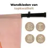 Meisje - Deken - Gestreept - Oranje Wandkleed katoen klein -sfeer2