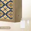 Patroon - Siertegel - Kleurrijk Light Box met batterij (Wandlamp) middel 907 -USP_websiteoplaadbaarNL