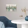Abstract - Blokken - Goud - Skyline poster papier klein -sfeer3