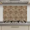Beige - Graniet - Ruw keuken achterwand spatscherm klein 900 -3d_website