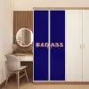 Badass - Panterpint - Schaduw - Roze deurposter klein -sfeer3