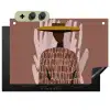 Abstract - Figuur - Illustratie - Hoed Inductie beschemer met haakjes klein -3d
