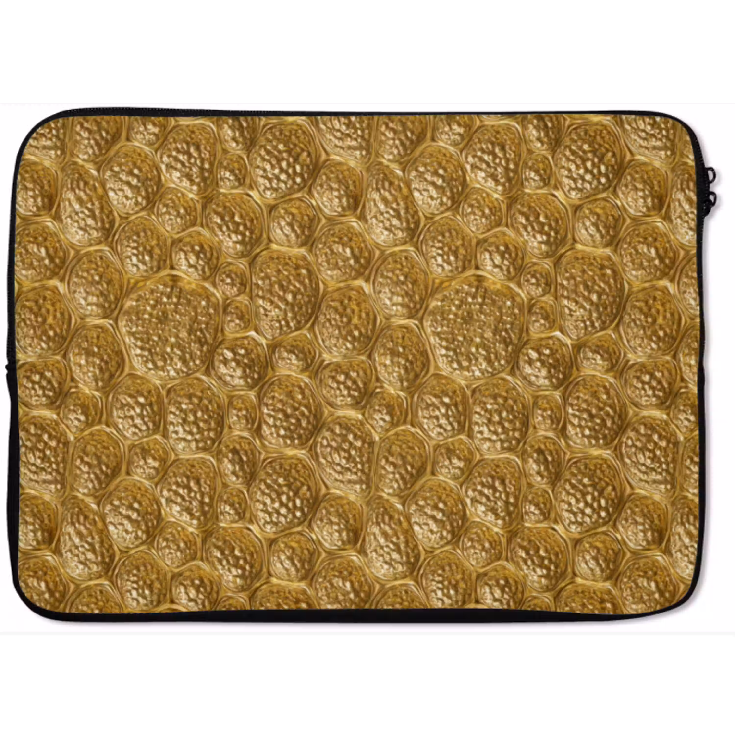 Gehamerd - Mozaïek - Antiek - Goud laptophoes neopreen klein 279 -zkaufland3dotto
