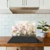Quote - Bloemen - Schilderachtig keuken achterwand spatscherm klein -sfeer2