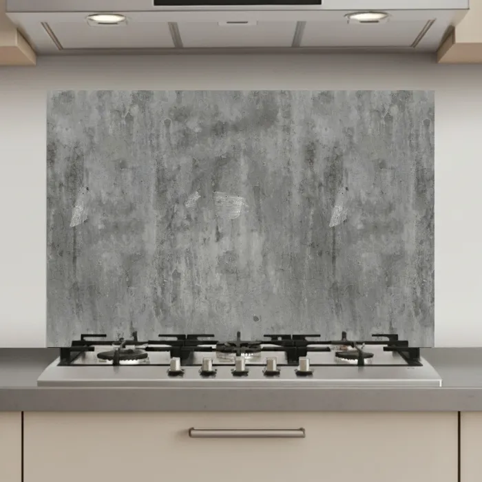 Roest - Beton - Patroon keuken achterwand spatscherm klein 900 -3d_website