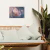 Vlinder - Vleugels - Pastel - Glinstering tuinposter los doek klein -sfeer7