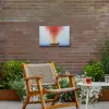 Wolk - Confetti - Boot - Wateroppervlakte Tuinposter op houten frame 2 cm dik klein -sfeer3