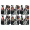 Stad - Mensen - Astronaut - Wit onderzetter kurk middel -3d