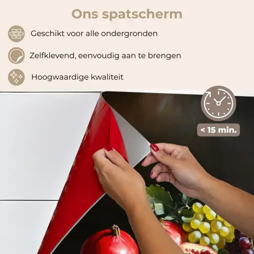 Borrelplank - Stilleven - Vintage keuken achterwand spatscherm klein -spatscherm_NL