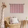 Plaid - Patroon - Schotse - Roze Wandkleed katoen klein 269 -wsfeer5_kind