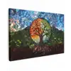 Boom - Seizoenen - Mozaïek - Bergen canvas 2cm klein -z3d