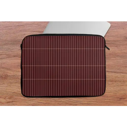 Lijnen - Patroon - Bordeaux laptophoes neopreen klein 279 -tafel