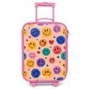 Vrolijk Smiley-patroon Kinderkoffer - Roze klein -zz3dotto
