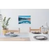 Landschap - Winter - Meer - Bergen - Uitzicht - IJs Muursticker klein -eettafel