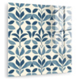Flora - Modern - Blauw plexiglas 5mm klein 11 -zzzproduct_nieuw