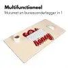 Oh honey - Rood - Schaduw Muismat XXL klein -sfeer4