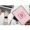 Grl pwr - Roze - Kader laptophoes neopreen klein -bureau