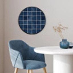 Tegel - Modern - Blauw Fotolijst rond zonder passe partout klein 856 -sfeer2