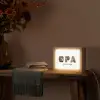 Opa - Lettercollage Light Box met kabel (Tafellamp) klein -sfeer4