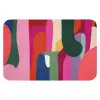 Kleurvakken - Recht - Rond - Abstract WCmat klein -3d
