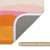Heuvels - Oranje - Zon - Abstract Badmat klein -USP_AntislipDE