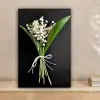 Lelietjes van dalen - Bloemen - Stilleven - Flora canvas 2cm klein -sfeer1