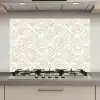 Abstract - Ruit - Beige keuken achterwand spatscherm klein 900 -3d_website