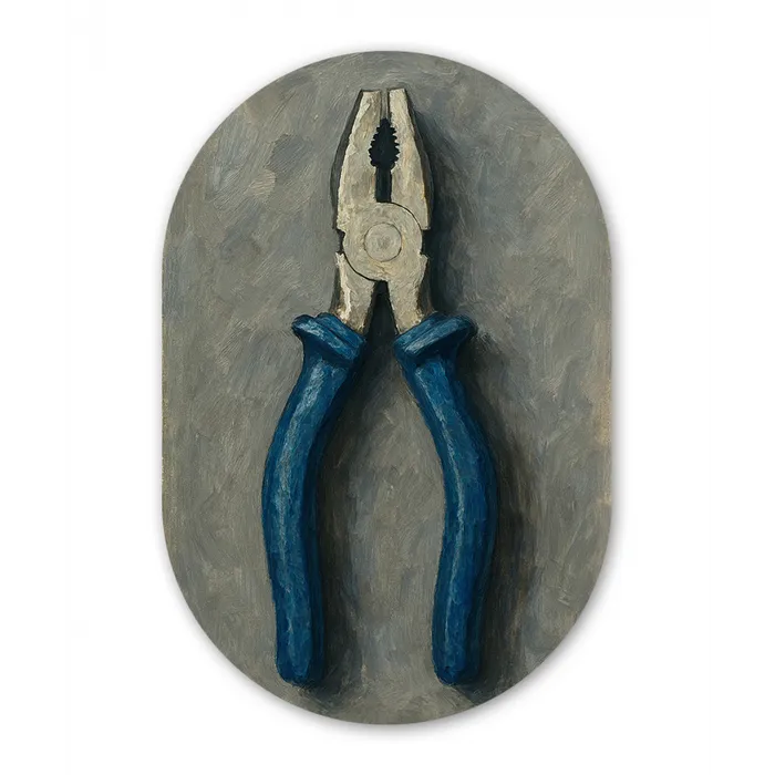 Tang - Schilderij - Textuur - Verf Wandcirkel Ovaal Glas middel -3d