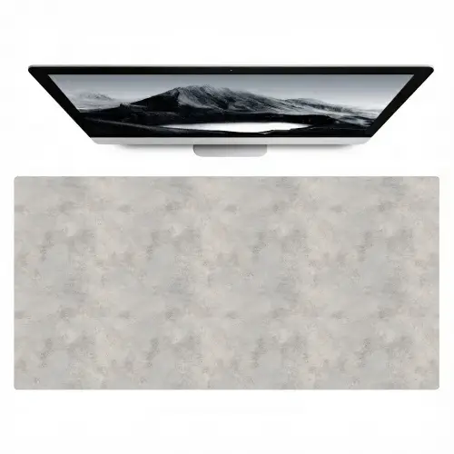 Grijs - Beton - Industrieel Muismat XXL klein 681 -zzz3d