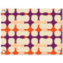 Modern - Patroon - Kleurrijk tuinposter los doek klein 239 -3d