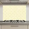 Patroon - Subtiel - Geel keuken achterwand spatscherm klein 900 -3d_website