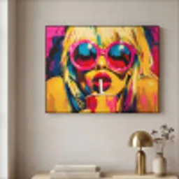 Zonnebril - Roze - Vrouw - Rietje Textielframe zwart klein -sfeer2