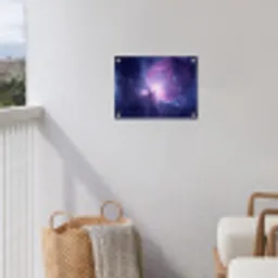 Ruimte - Sterren - Kleurrijk tuinposter los doek klein -sfeer8
