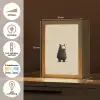 Beer - Donkerbruin - Minimalistisch Light Box met kabel klein -USP_NL