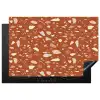 Terrazzo - Patroon - Klei Inductie beschermer vinyl 3mm klein 276 -3d