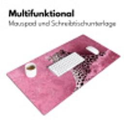 Panter - Luxe - Roze Muismat XXL klein -ysfeer4_duits