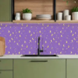 Manen - Sterren - Paars keuken achterwand 2 middel 871 -sfeer3