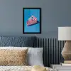 Taart - Edelstenen - Glitters - Roze fotolijst zwart zonder passe partout klein -sfeer3