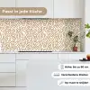 Minimalistisch - Patroon - Terracotta keuken achterwand 2 middel 871 -sfeer4_DE