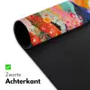 Kleurrijke bloemen - Bergen - Fantasielandschap Muismat XXL klein -sfeer2
