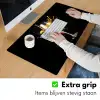 Wijn - Glas - Graffiti - Borrel - Rood - Verf Muismat XXL klein -sfeer3