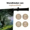 Pad - Bomen - Schaduw - Wandkleed katoen klein -sfeer2